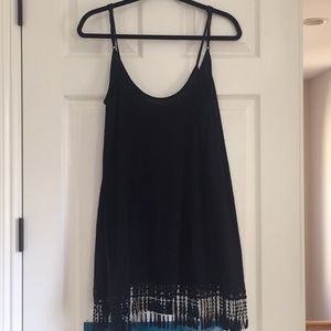 Black flowy dress